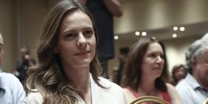 Η Έφη Αχτσιόγλου στην ΚΕ του ΣΥΡΙΖΑ