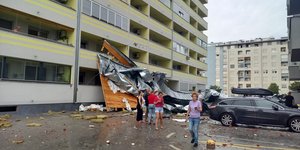 Καταστροφική καταιγίδα στο Ζάγκρεμπ