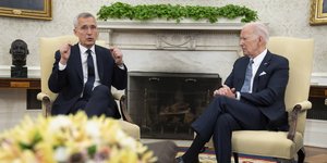 Μπάιντεν για παράταση θητείας Στόλτενμπεργκ στο ΝΑΤΟ: Είμαστε πιο ισχυροί και πιο ενωμένοι από ποτέ