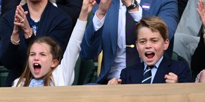 Η πριγκίπισσα Σαρλότ στις κερκίδες του Γουίμπλεντον