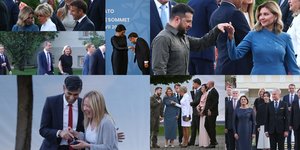 Απών ο Μπάιντεν από το δείπνο των ηγετών -Τα «κλικ» που ξεχωρίζουν, το χειροφίλημα Μακρόν 