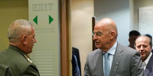 Νίκος Δένδιας Κωνσταντίνος Φλώρος ΓΕΕΘΑ