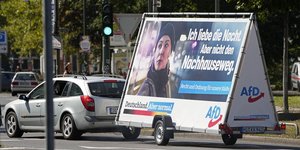 AfD στη Γερμανία αφισα