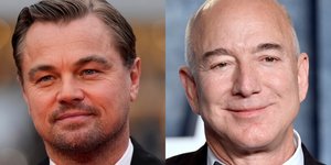 Ο Λεονάρντο Ντι Κάπριο και ο Τζεφ Μπέζος