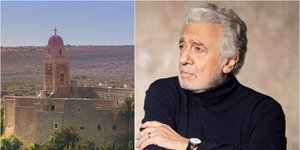 Πλάθιντο Ντομίνγκο στην Ιερά Μονή Τοπλού