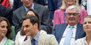 Κέιτ Μίντλετον, Ρότζερ Φέντερερ, Μίρκα Φέντερερ