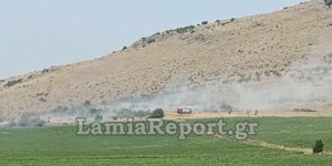 Φωτιά στο Νέο Μοναστήρι Δομοκού Φθιώτιδας
