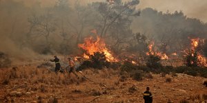Φωτιά στη Δυτική Αττική
