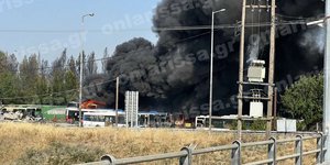 Φωτιά στη Λάρισα