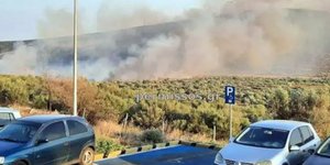 Φωτιά σε δασική περιοχή στον Πρόδρομο Βοιωτίας