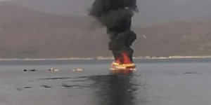 Έκρηξη σε σκάφος στο Μαρμάρι