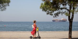 Ημέρα καύσωνα στη Θεσσαλονίκη