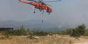 Αναζωπύρωση στη φωτιά στο Μελιτάκι