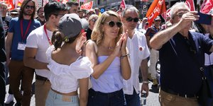 H αριστερή υπουργός Εργασίας της Ισπανίας, Γιολάντα Ντίαζ