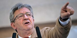 Ο νεοκομμουνιστής ηγέτης της Ανυπότακτης Γαλλίας, Ζαν Λικ Μελανσόν