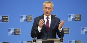 Ο γενικός γραμματέας του ΝΑΤΟ Γενς Στόλτενμπεργκ