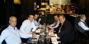 Ο Πάνος Καμμένος ανέβασε στο twitter φωτογραφία στις Βρυξέλλες, τον Ιούνιο του 2015