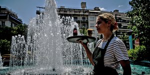Ζέστη στην Αθήνα