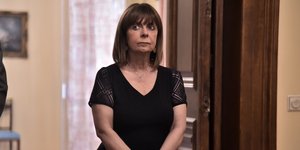 H Κατερίνα Σακελλαροπούλου