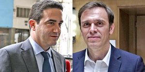 Μιχάλης Κατρίνης και Δημήτρης Μάντζος
