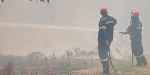 Φωτιά στην Κέρκυρα / Φωτογραφία: ΓΙΩΡΓΟΣ ΚΟΝΤΑΡΙΝΗΣ/EUROKINISSI)