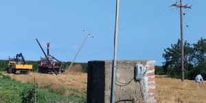 Κατάρρευση κολώνας ΔΕΗ