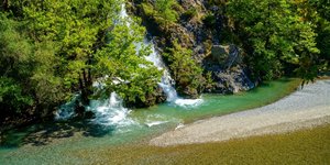 Μπάνιο σε ποτάμι στην Κόνιτσα
