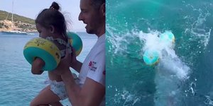 Πέταξε κοριτσάκι στη θάλασσα από γιοτ, αλλά της έφυγαν τα μπρατσάκια