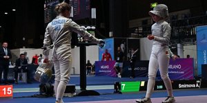 Η Ουκρανή Όλγα Χάρλαν αρνήθηκε να δώσει το χέρι στη Ρωσίδα Αννα Σμιρνόβα