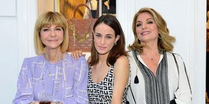 Η Άντζελα Γκερέκου με τη Μαρία Βοσκοπούλου