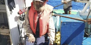 Ο Αυστραλός ναυτικός Τίμοθι Λίντσεϊ Σάντοκ πέρασε 3 μήνες στη θάλασσα χωρίς προμήθειες