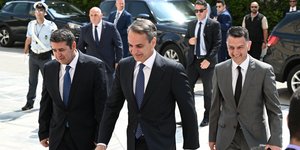 Κυριάκος Μητσοτάκης στη Βουλή για ορκομωσία