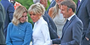 Μπριζίτ Μακρόν και Ολένα Ζελένσκα ξεχώρισαν στο χθεσινό δείπνο στα πλαίσια της συνόδου κορυφής του ΝΑΤΟ