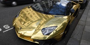 Χρυσή Lamborghini