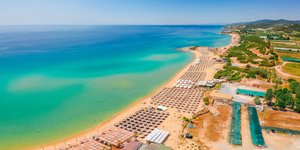 Η παραλία Αμμόλοφοι στην Καβάλα