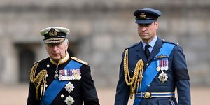 Πρίγκιπας Γουίλιαμ και βασιλιάς Κάρολος