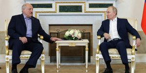 Πούτιν: Πρώτη συνάντηση με τον πρόεδρο της Λευκορωσίας Αλαξάντρ Λουκασένκο, μετά την ανταρσία Πριγκόζιν