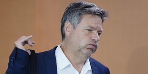 Ο υπουργός Οικονομίας της Γερμανίας, Ρόμπερτ Χάμπεκ