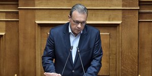 Ο Σωκράτης Φάμελλος στη Βουλή