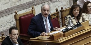 Τασούλας: «Φείδου χρόνου» θα έπρεπε να γράψω στους τοίχους της Βουλής, αν δεν το απαγόρευε η κυρία Μενδώνη