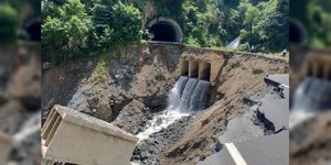 Κατέρρευσε δρόμος στην Τουρκία