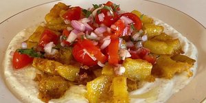 Τυροσαλάτα με πατάτες και φρέσκια ντομάτα , Φωτογραφία: petrosmaounatzis.com