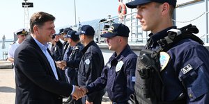 Αυστηρό μήνυμα Βαρβιτσιώτη από Μυτιλήνη: Καμία κατηγορία κατά του Λιμενικού δεν γίνεται αποδεκτή