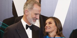 Βασίλισσα Λετίθια και βασιλιάς Φελίπε σε τελετή απονομής βραβείων 