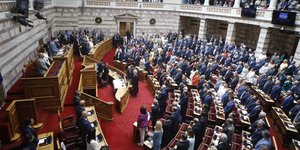 Η ορκωμοσία της νέας Βουλής των Ελλήνων