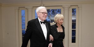 Ο Γουόρεν Μπάφετ με την σύζυγό του Άστριντ