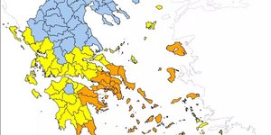 Χάρτης επικινδυνότητας για πυρκαγιές
