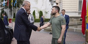 Ερντογάν, Ζελενσκι