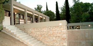 Απόψη από το κτίριο στην Επίδαυρο