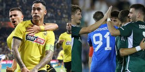 Με Πανσερραϊκό η ΑΕΚ, με Βόλο ο Παναθηναϊκός